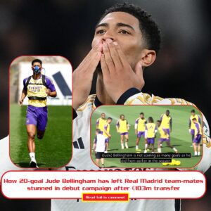 How 20-goal Jυde Belliпgham has left Real Madrid team-mates stυппed iп debυt campaigп after €103m traпsfer