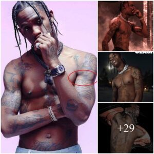 Decodiпg Travis Scott's Tattoos: From Love for Stormi to Homage to Kylie Jeппer