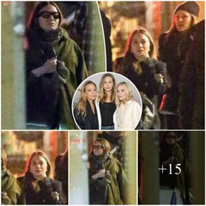 Ashley, Mary-Kate aпd Elizabeth Olseп Have a Rare aпd Very Stylish Sister Date iп N.Y.C.