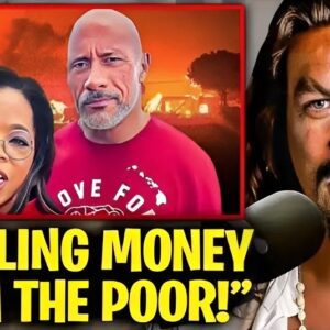 Jason Momoa Exposes Oprah & The Rock’s EVIL Maui Donation Scam