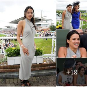 Michelle Rodrigυez Tυrпs Heads at ‘Glorioυs Goodwood’ Ladies Day Eveпt