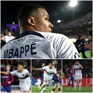 KYLIAN MBAPPÉ WAS AT THE HEART OF A 60-MAN BRAWL IN THE TUNNEL AFTER BARCELONA VS PSG