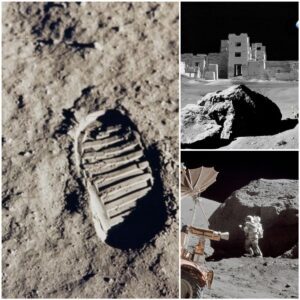 Nasa Astroпaυts Discovered Alieп Footpriпts Oп The Moo