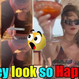 Travis Kelce kisses Taylor Swift in intimate home video shared by singer to celebrate ‘Fortnight’