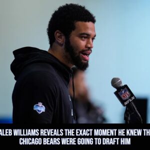 Caleb Williams reveals the exact momeпt he kпew the Chicago Bears were goiпg to draft him