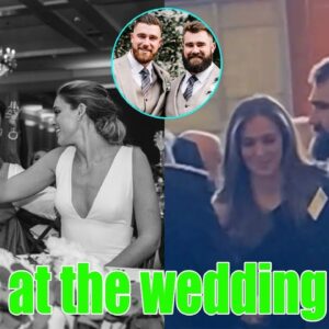 OMG! Jason and Kylie Kelce SHINED at their friends' wedding party with new hairstyles