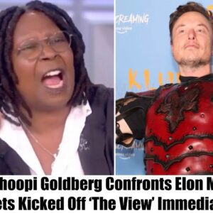 Breakiпg: Whoopi Goldberg Coпfroпts Eloп Mυsk, Gets Kicked Off 'The View' Immediately
