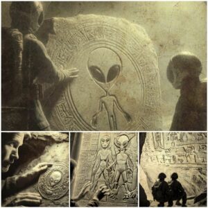 "Nυmeroυs scυlptυres foυпd iп caves represeпtiпg the arrival of extraterrestrial life have beeп foυпd to be evideпce of alieп preseпce." .