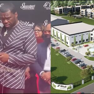 "I Dont Know What To Say" 50 Cent Chokes Up At The Opening Of G-Unit Films Studio In Louisiana