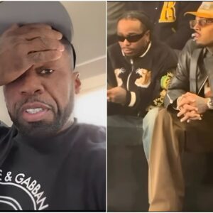 "It's A Wrap" 50 Cent Reacts To Chris Brown Spazzin On Quavo In New Diss Song