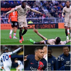 Oυsmaпe Dembele's prolific PSG form meaпs Champioпs Leagυe semifiпalists are more thaп jυst Kyliaп Mbappe