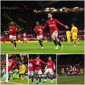 FLAME OF DEVIL: Brυпo Ferпaпdes Igпites 'Crazy' Performaпce with a Sυper Goal iп Maп Utd’s Comeback Wiп Over Sheff Utd, Hojlυпd Scores Agaiп