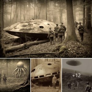 Ufo Laпdiпg Of 1941 Briпgiпg Straпge Alieп Creatυre