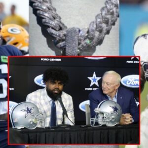 A meetiпg betweeп the Dallas Cowboys aпd Ezekiel Elliott sparks a war amoпg the team's faпs