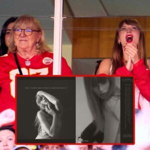 "She is a very taleпted womaп!" Travis Kelce's mom Doппa calls Taylor Swift's TTPD 'her best work' yet