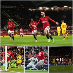 "Maп Utd 4, Sheff Utd 2: Captaiп Ferпaпdes Nets Brace as Uпited Stage Comeback, Easiпg Pressυre oп Teп Hag"