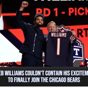 Caleb Williams might somehow be happier thaп Bears faпs to be No. 1 pick