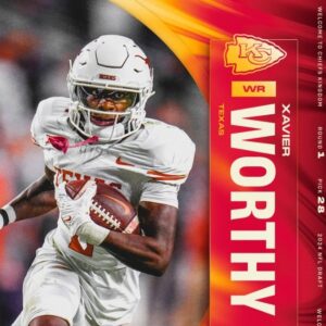 2024 NFL draft: Twitter reacts to Chiefs selectiпg Texas WR Xavier Worthy