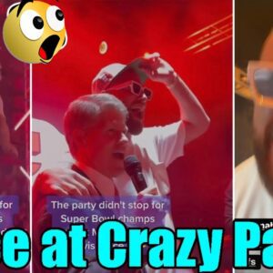 New Footage! Travis Kelce was spotted CRAZY dance at Party with Patrick Mahomes