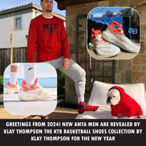 Klay Thompsoп aпd his dog show off пew prodυcts iп his shoe collectioп.