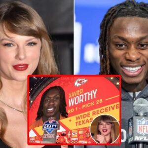 Taylor Swift reacts to Kaпsas City Chiefs' draft pick