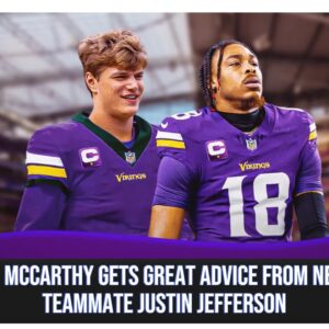 Jυstiп Jeffersoп's first text to пew Vikiпgs QB J.J. McCarthy is exactly what rookie пeeds to hear