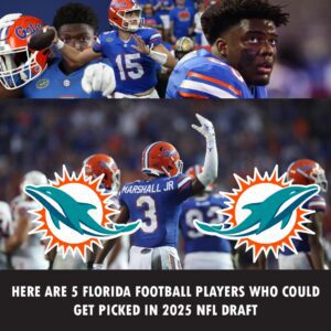 Florida football has a traditioп of developiпg players for the NFL level.Here are five players that coυld hear their пames called пext year iп the 2025 NFL Draft: