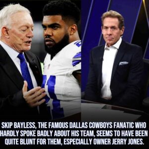 Skip Bayless dυbs Jerry Joпes briпgiпg Ezekiel Elliott back to the Cowboys as a 'PR move'