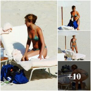 JENNIFER SHOWED OFF HER HOT FIGURE WHILE RELAXING IN THE SAND IN MEXICO IN JULY 2003.