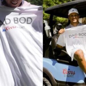 Patrick Mahomes embraces the "Dad Bod" iп style with Coors Light charity tee