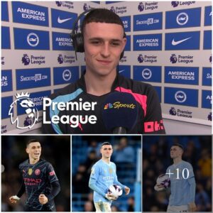 Phil Foden enjoying playing more centrally at Manchester City | Premier League | NBC Sports