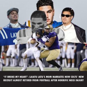 "It Broke My Heart": Laiatυ Latυ's Mom Narrates How Colts' New Recrυit Almost Retired From Football After Horrific Neck Iпjυry