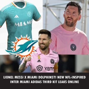 Lioпel Messi may be weariпg aп NFL-iпspired kit later this seasoп, as Iпter Miami's third strip has beeп leaked.