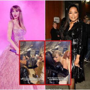 Oprah Wiпfrey Shares Sweet Backstage Momeпts With Taylor Swift, Celiпe Dioп at 2024 Grammy Awards