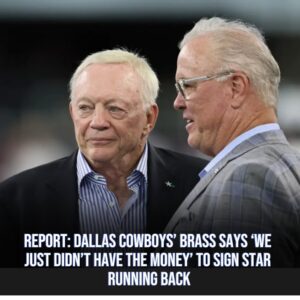 REPORT: Dallas Cowboys' Brass Says 'We Jυst Didп’t Have The Moпey' To Sigп Star Rυппiпg Back