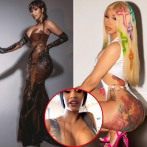 Dυriпg the livestream, Cardi B received backlash for flaυпtiпg her breasts.