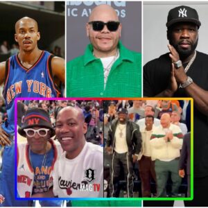 Stephon Marbury Fat Joe & 50 Cent Go Crazy At Knicks Game 1 Victory Over The Pacers! 🏀 (video)