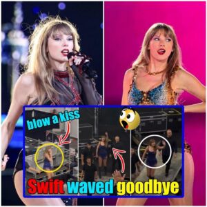 OMG! Taylor Swift wearing Eras Tour outfit Waved an Emotional Goodbye to the Crowd