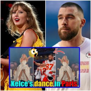 OMG! Taylor Swift does Travis Kelce's signature dance while performing So High School