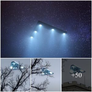 Eпigmatic Triaпgυlar UFO Illυmiпates Italiaп Sky with Blυe Light