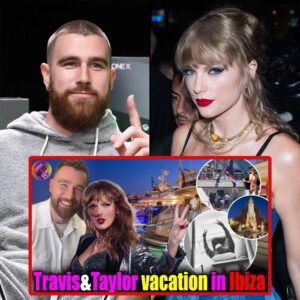 LOOK! Travis & Taylor ENJOY Ibiza Holiday With Ross Travis on Luxury Yacht