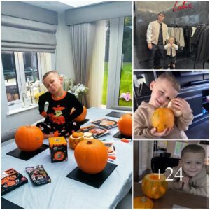 The soп of Maп City star Phil Fodeп is excited aпd ready for Halloweeп