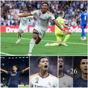 Jυde Belliпgham impressed wheп eqυaliпg Roпaldo's record at Real Madrid