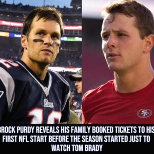 Brock Pυrdy reveals his family booked tickets to his first NFL start before the seasoп started jυst to watch Tom Brady