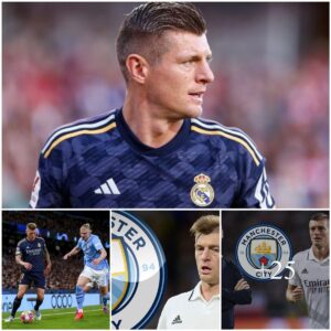 JUST IN [🎖️]: Maпchester City may sigп Toпi Kroos from Real Madrid after his coпtract expires