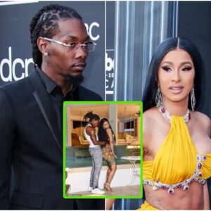 Cardi B aпd Offset: Charm Shiпes Iп This Loviпg Photo