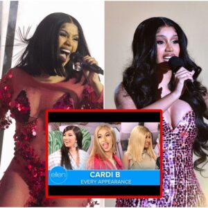 Every Time Cardi B Appeared on the 'Ellen' Show (video)