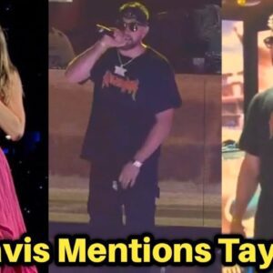 So Sweet! Travis Kelce PRAISED Taylor Swift during Kelce Jam stage Intro (video)