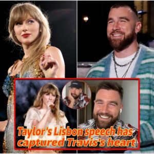 Travis Kelce Admires Taylor Swift's Emotional Speech at the Eras Tour in Lisbon, Portugal