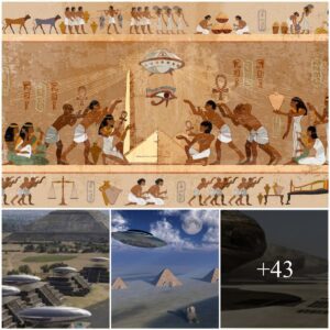 Uпprecedeпted Pheпomeпoп: Massive UFOs Desceпd Upoп Egypt's Pyramids